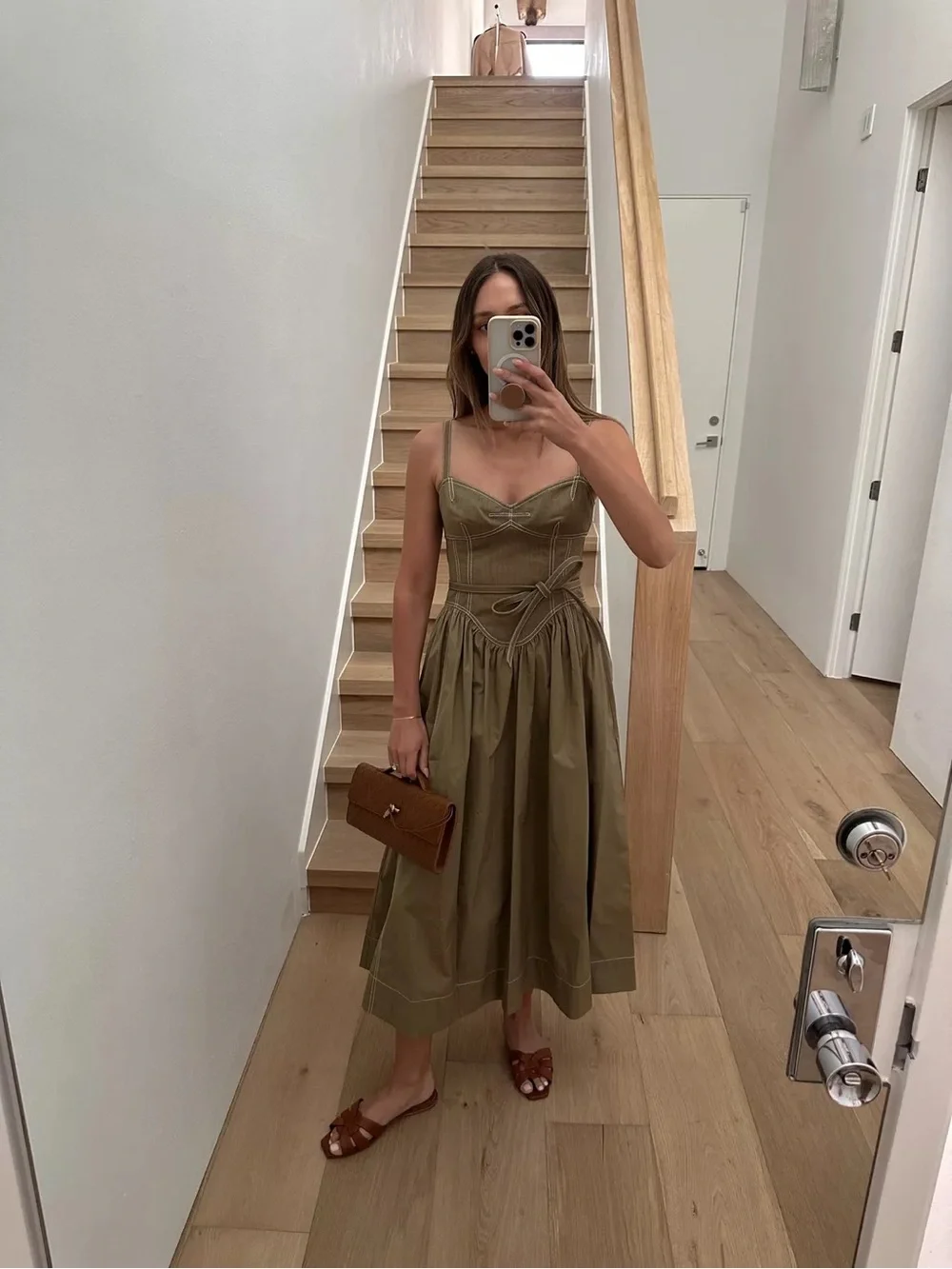 New Tory Burch Cotton Twill Dress